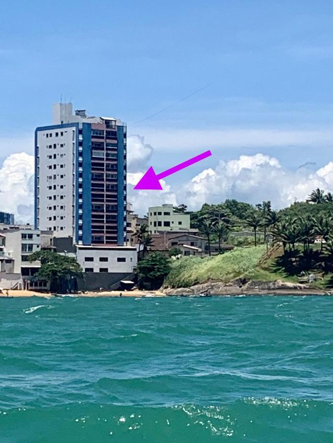 Apartamento Vista Do Mar, Pe Na Areia E Aguas Tranquilas, No Cento De Guarapari Zewnętrze zdjęcie