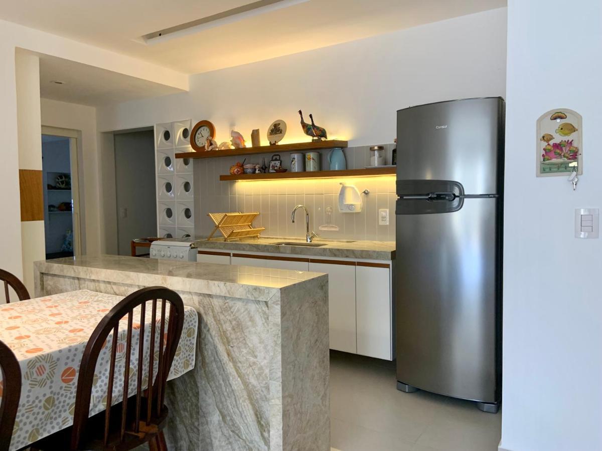Apartamento Vista Do Mar, Pe Na Areia E Aguas Tranquilas, No Cento De Guarapari Zewnętrze zdjęcie